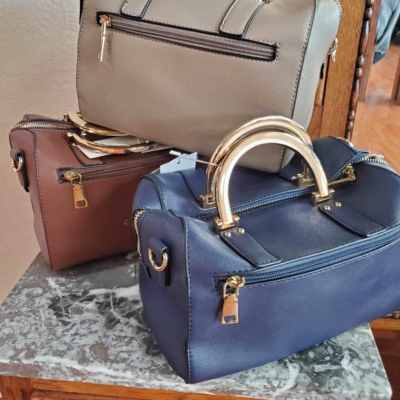 All five color Vegan Leather bags $80 total - Picture 5 of 12